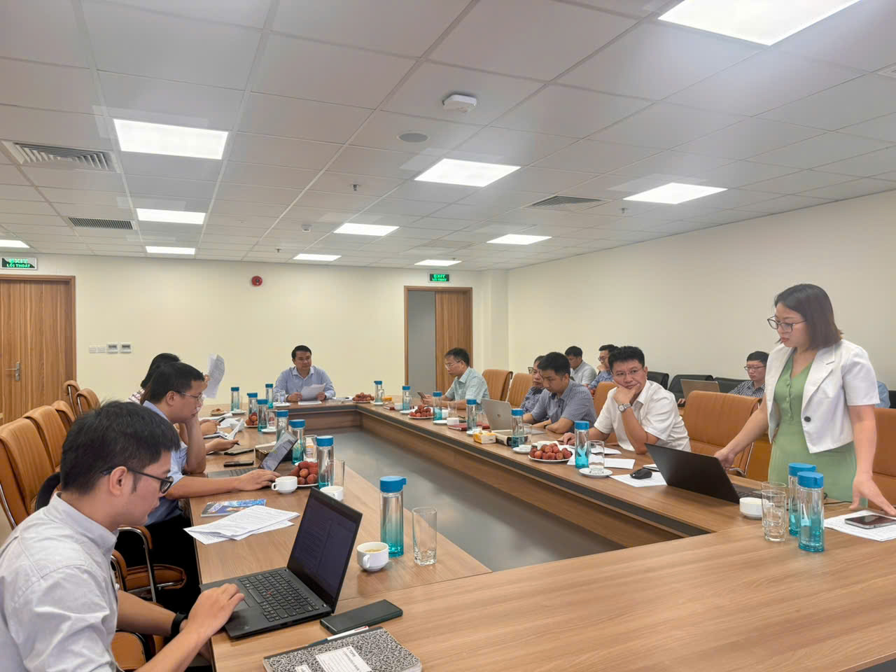 Họp tổ soạn thảo Thông tư Quy định kỹ thuật về cấu trúc, chuẩn dữ liệu quốc gia về tài nguyên nước
